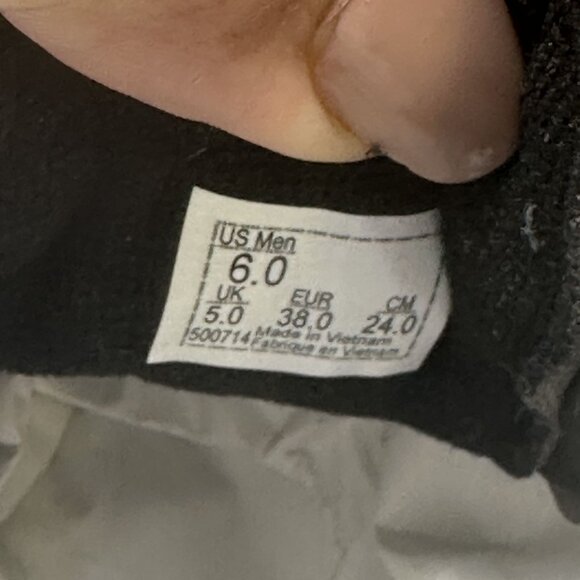 Vans Sk8-Hi Men's 6/Women's size 7.5 Black Dusty Green Skate Shoes - Picture 8 of 8